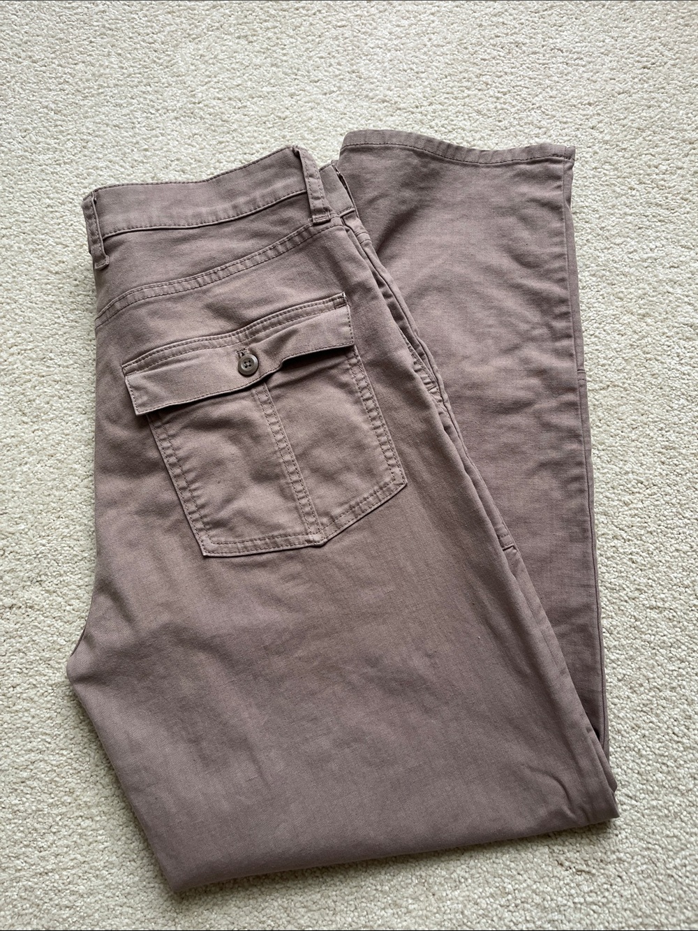 J Crew Khakis with cool pockets!  EUC